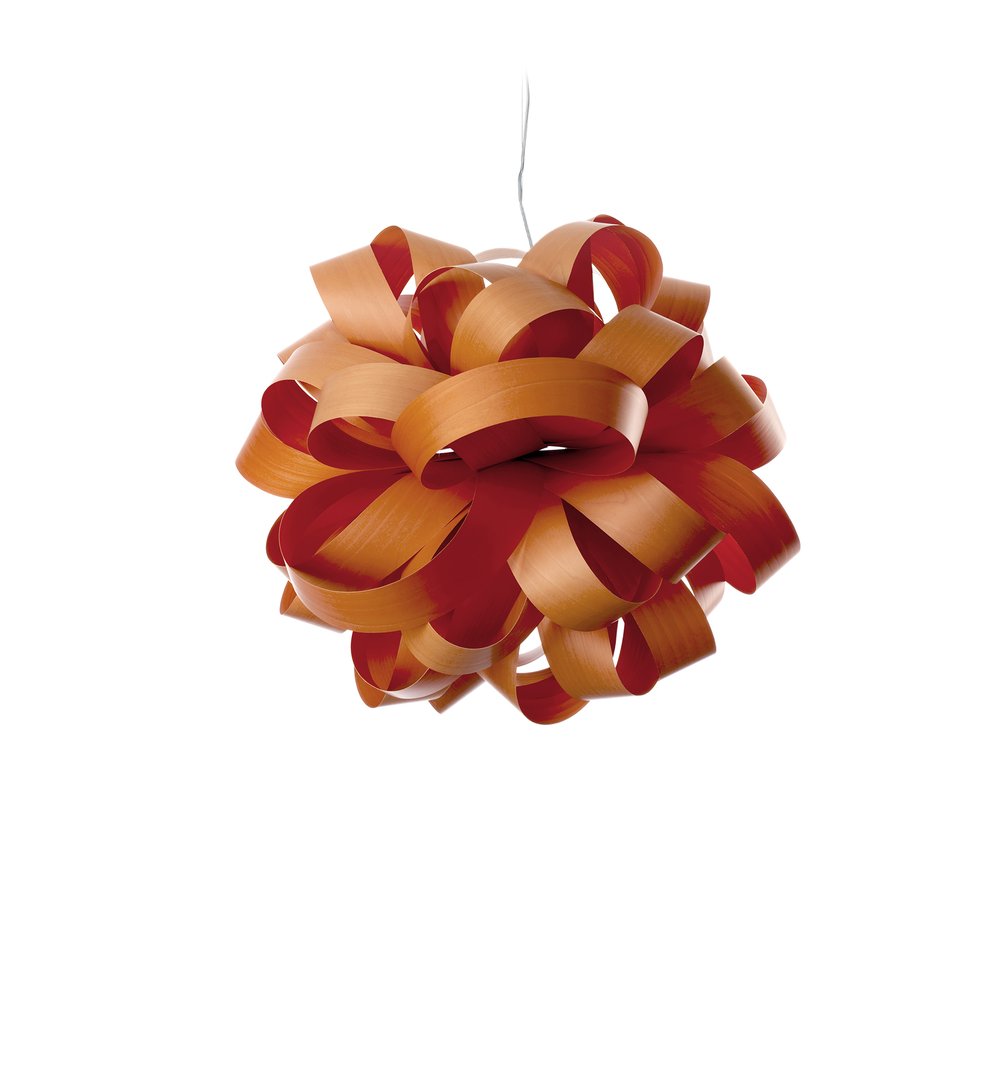 Agatha Ball Suspension Orange - LZF Lamps on