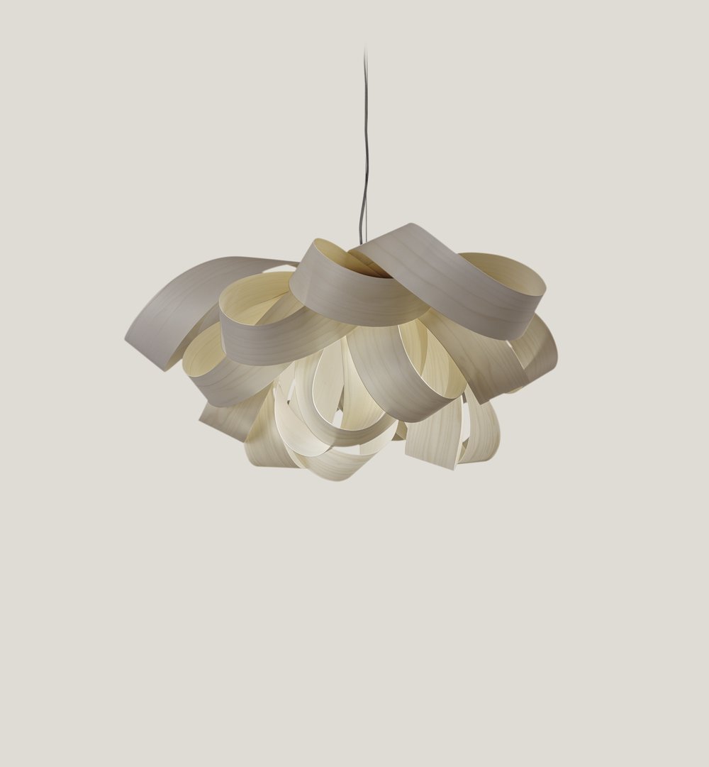 Agatha Small Suspension Ivory White - LZF Lamps on