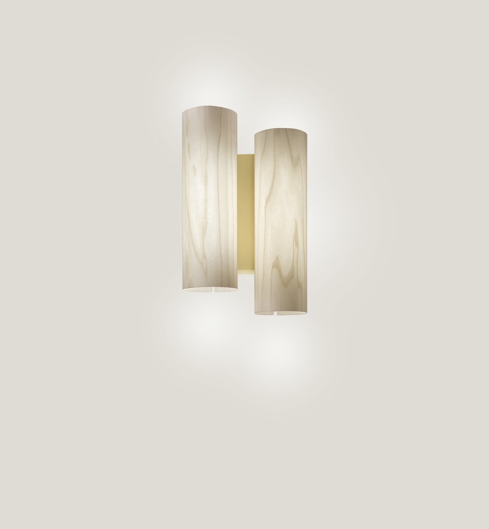 Black Note Duplet Wall Ivory White - LZF Lamps on