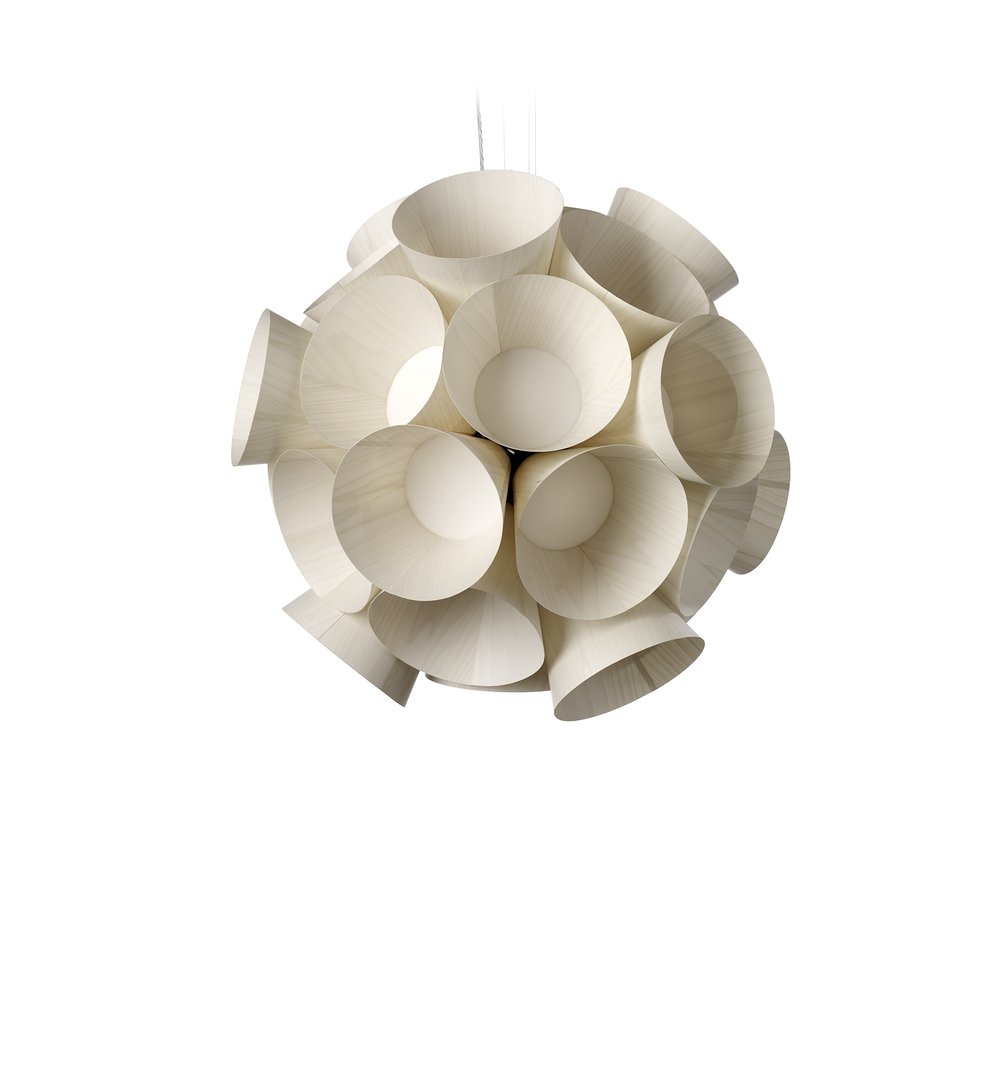 Dandelion Suspension Ivory White - LZF Lamps on