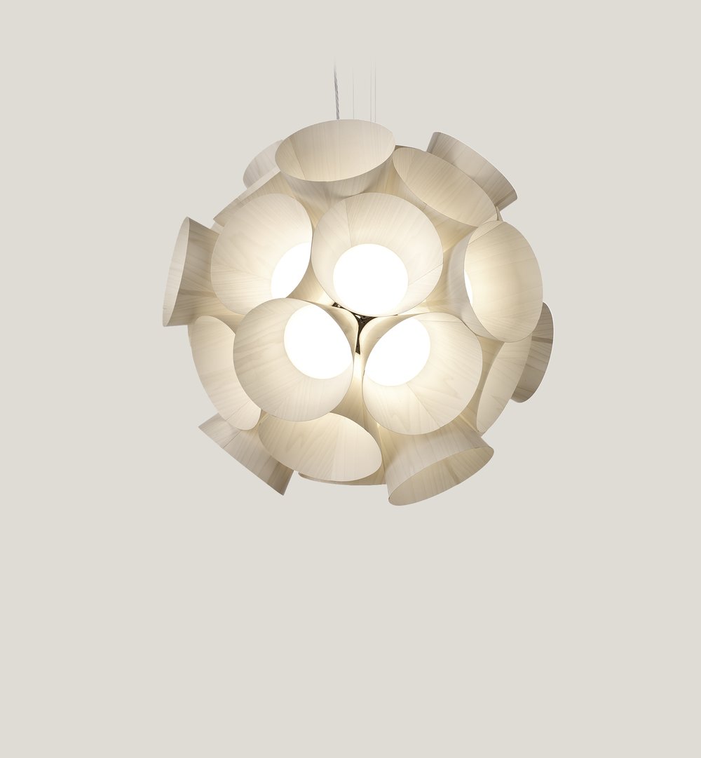 Dandelion Suspension Ivory White - LZF Lamps on