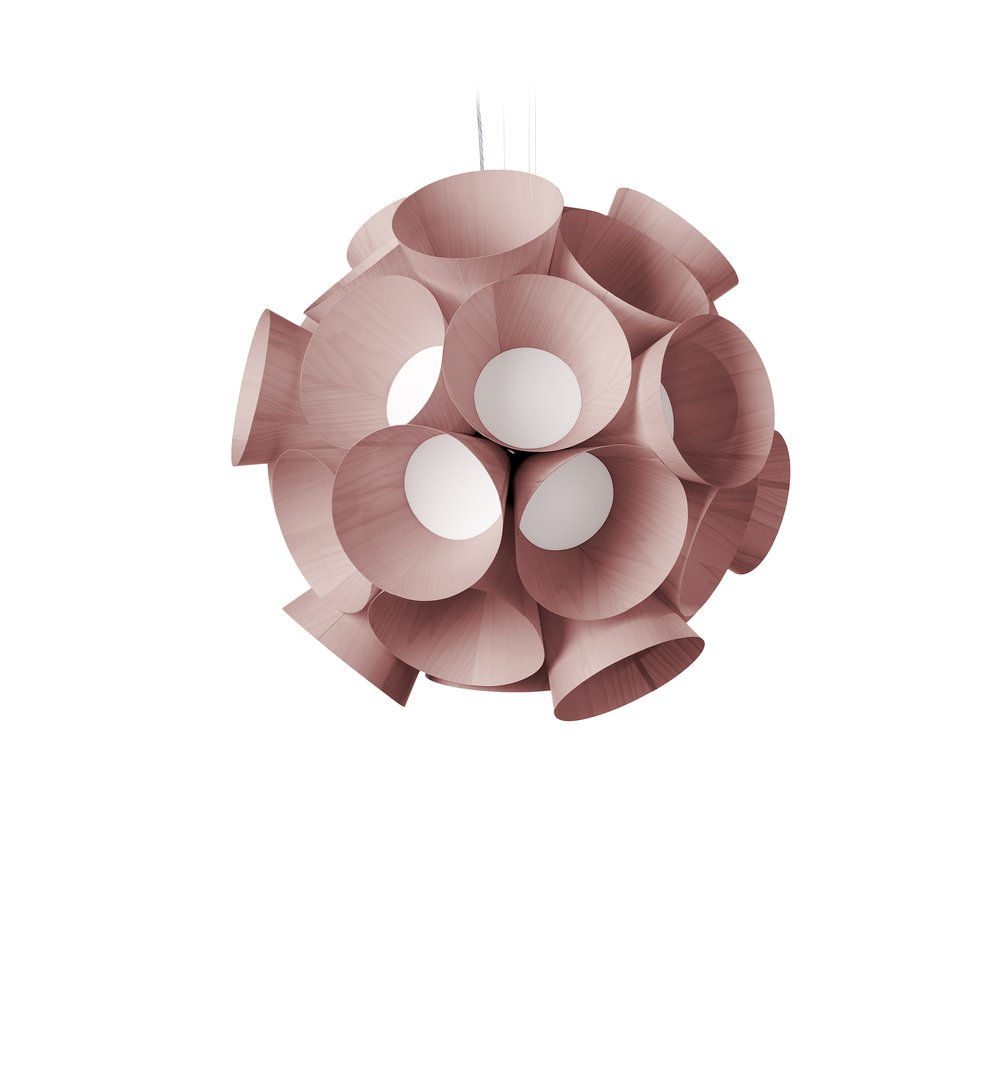 Dandelion Suspension Pale Rose - LZF Lamps on