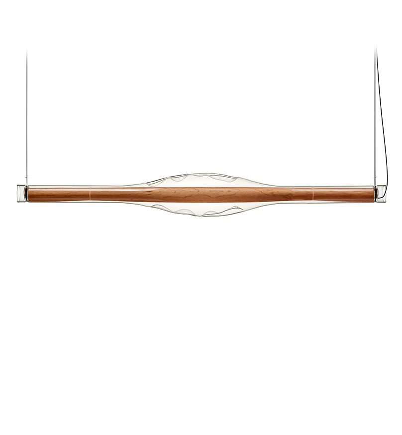 Dune Horizontal Suspension Natural Cherry - LZF Lamps on