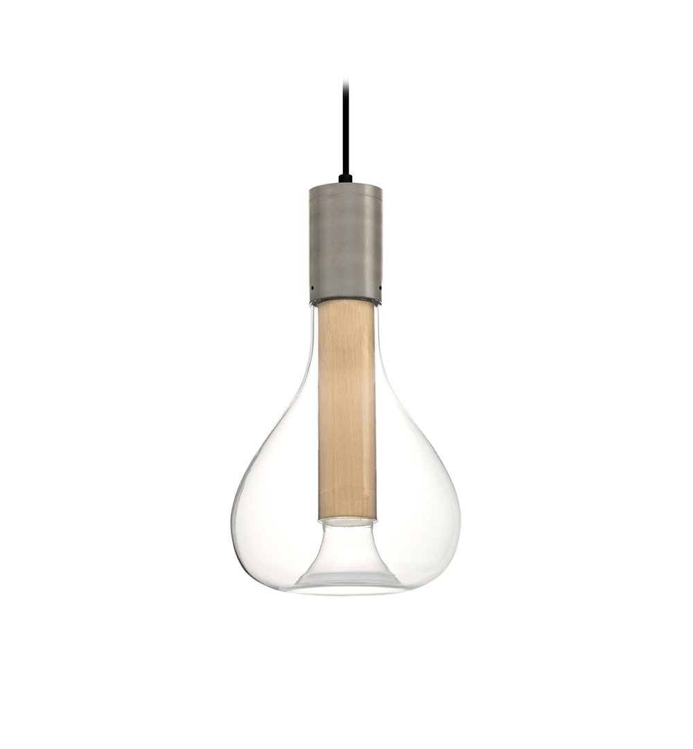 Eris Suspension Natural Beech - LZF Lamps on