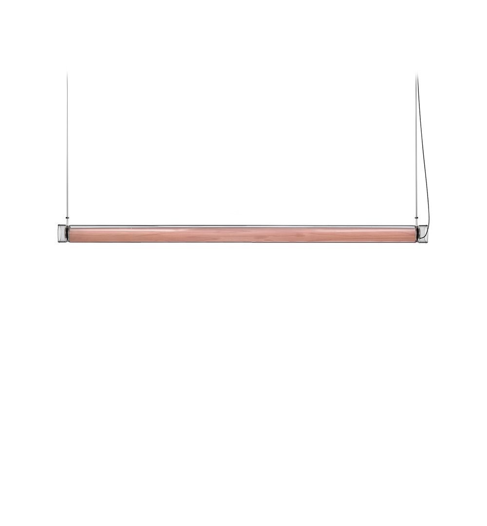 Estela Horizontal Suspension Pale Rose - LZF Lamps on