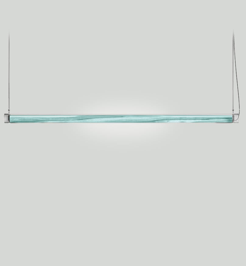 Estela Horizontal Suspension Sea Blue - LZF Lamps on