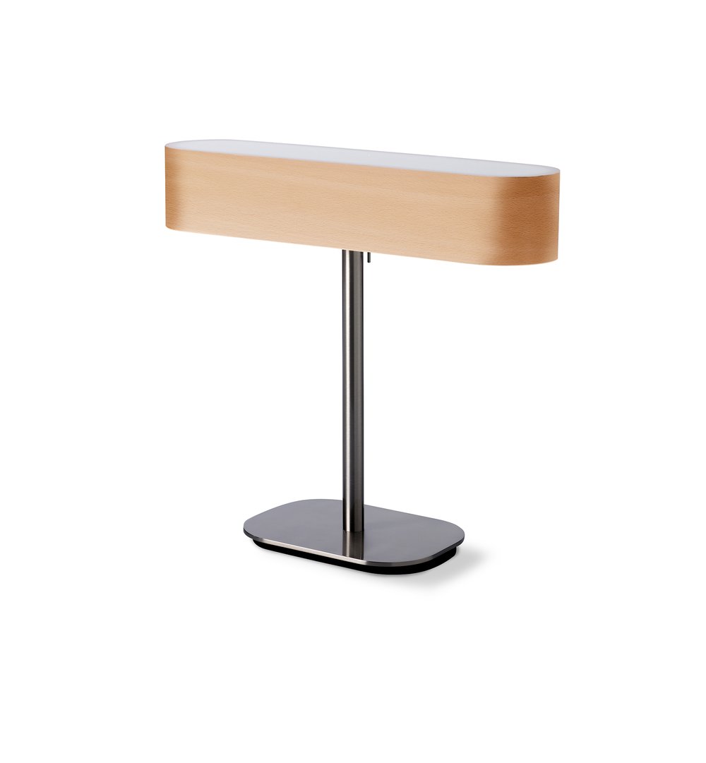 I-Club Table Natural Beech - LZF Lamps on