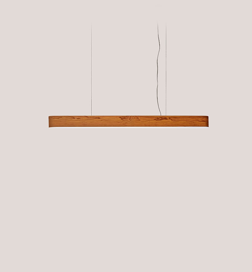 I-Club Slim Suspension Natural Cherry - LZF Lamps on