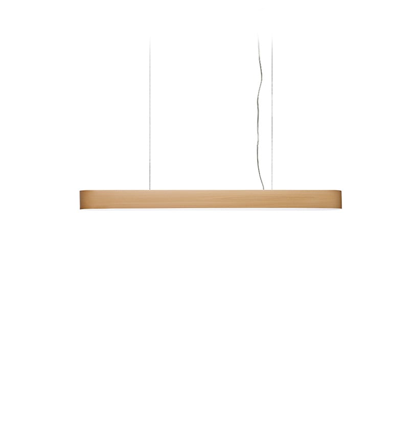 I-Club Slim Suspension Natural Beech - LZF Lamps on