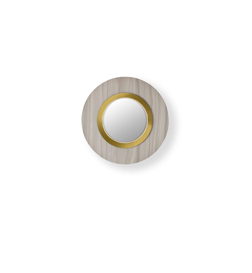 Lens Circular Wall Grey - LZF Lamps on