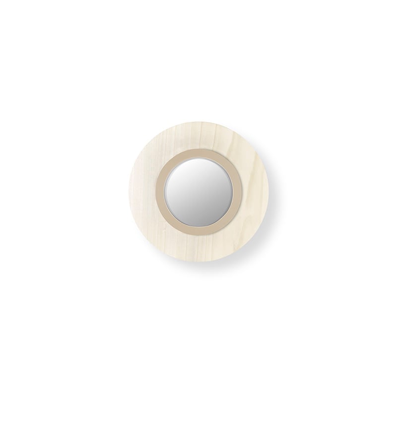 Lens Circular Wall Ivory White - LZF Lamps on