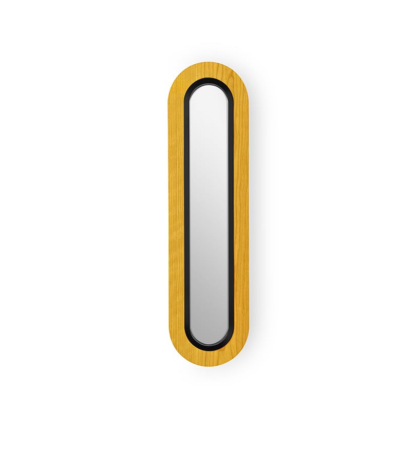 Lens Super Oval Wall Yellow - LZF Lamps on