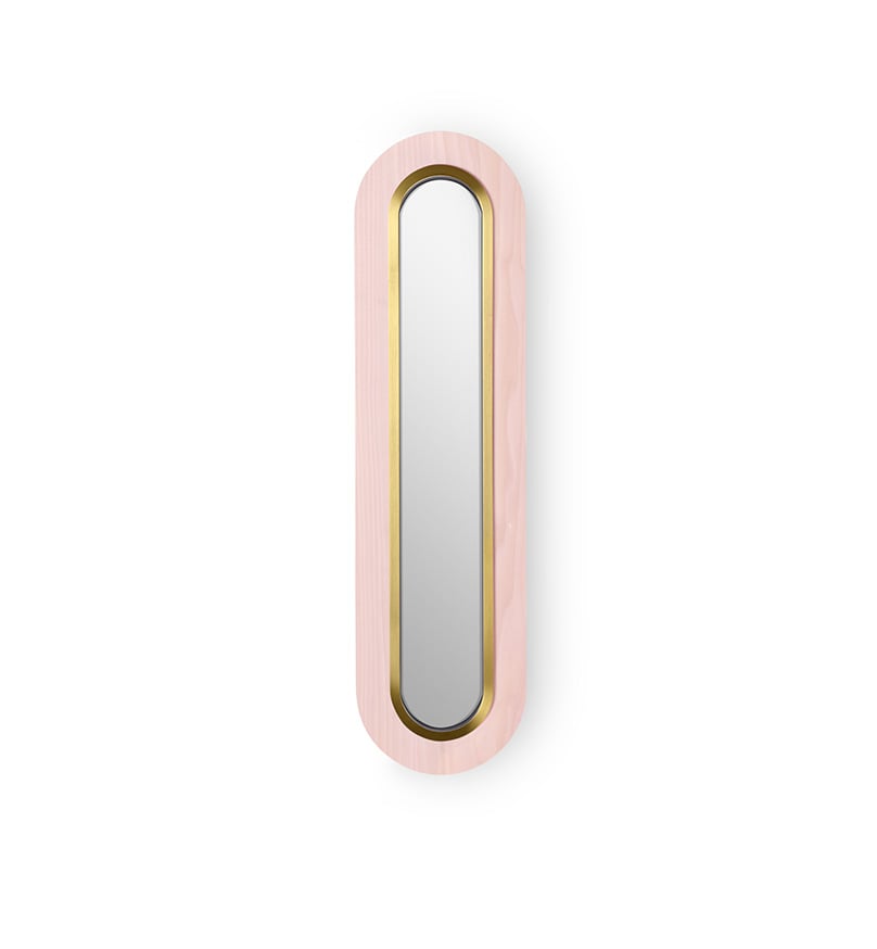 Lens Super Oval Wall Pale Rose - LZF Lamps on