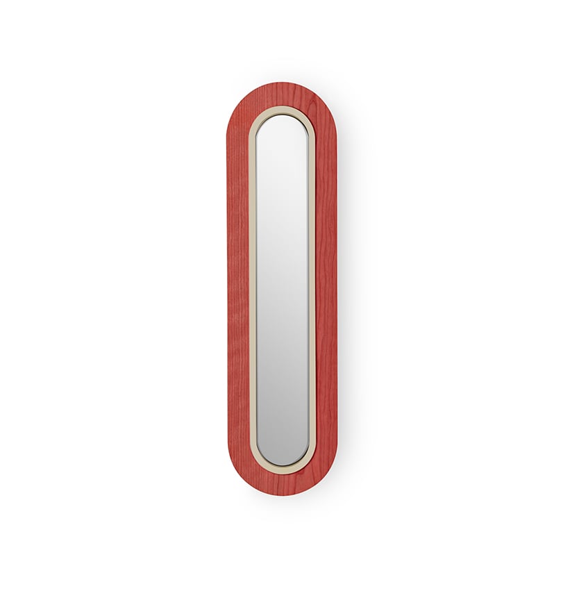 Lens Super Oval Wall Red - LZF Lamps on