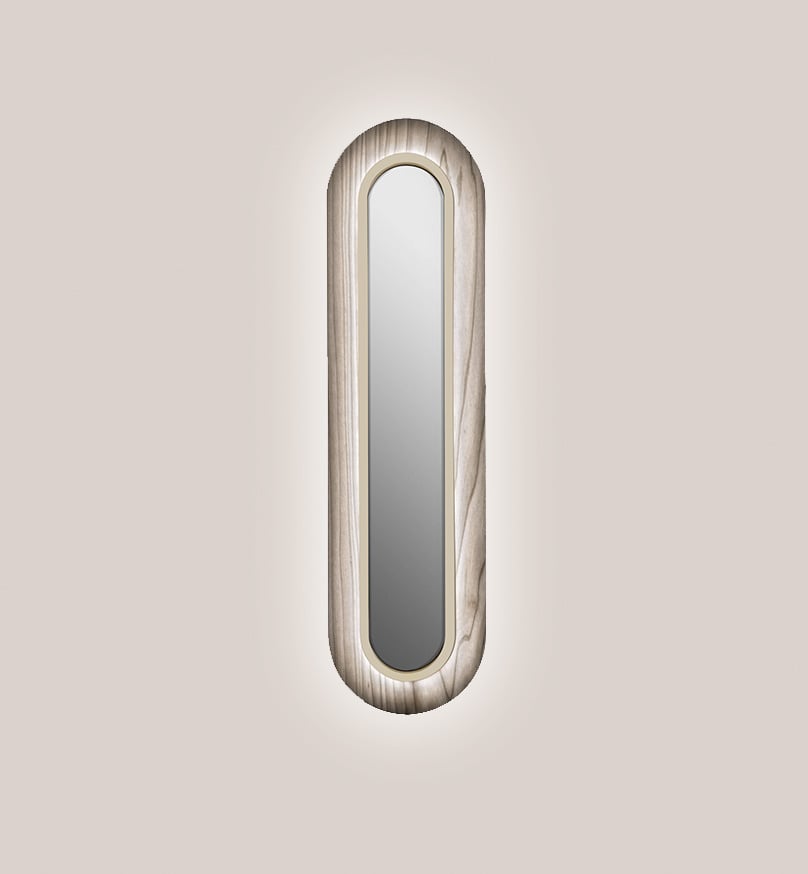 Lens Super Oval Wall Grey - LZF Lamps on