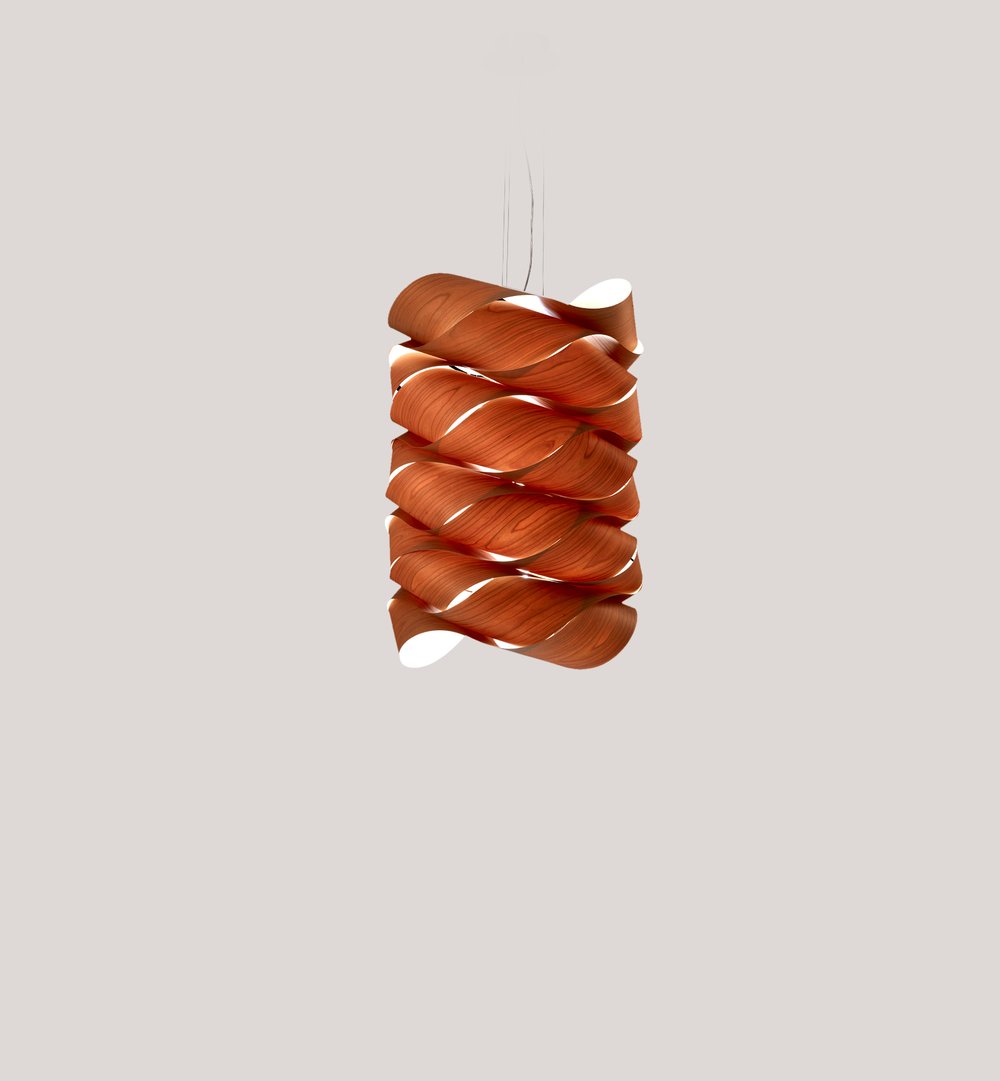 Link Chain Suspension Natural Cherry - LZF Lamps on