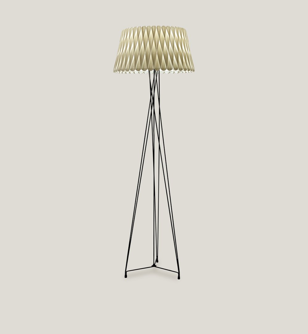 Lola Floor Ivory White - LZF Lamps on