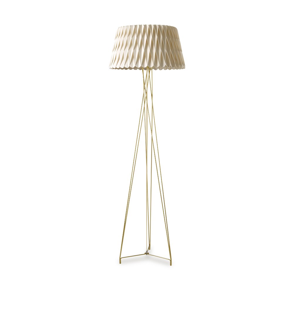 Lola Floor Ivory White - LZF Lamps on