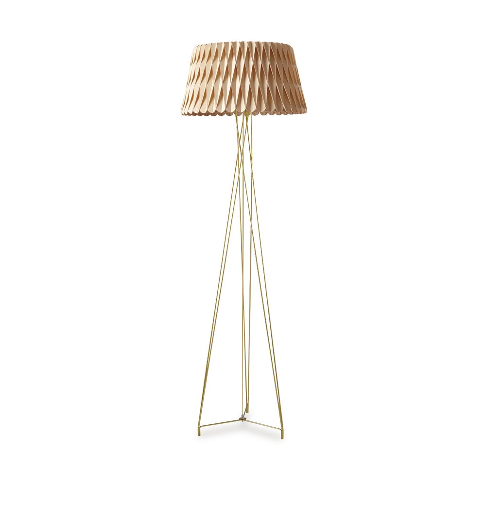 Lola Floor Natural Beech - LZF Lamps on