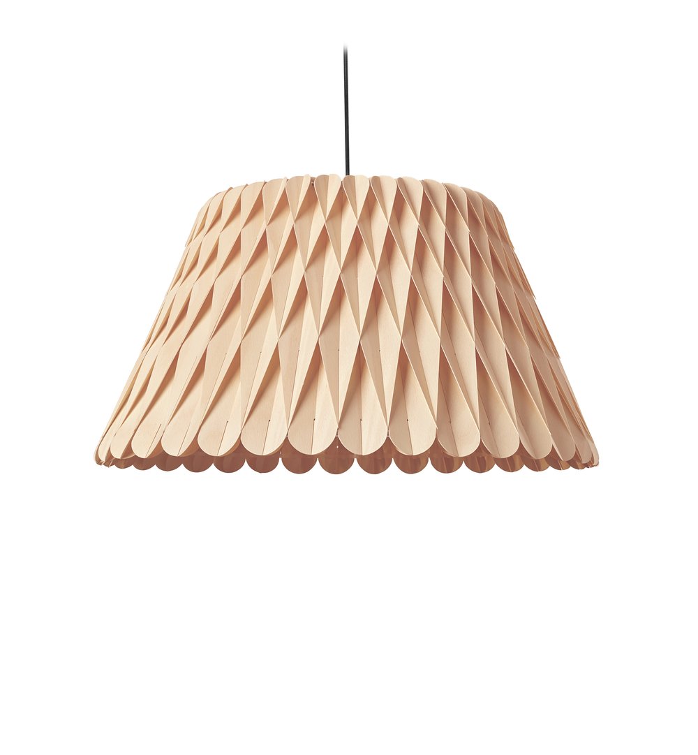 Lola Suspension Natural Beech - LZF Lamps on