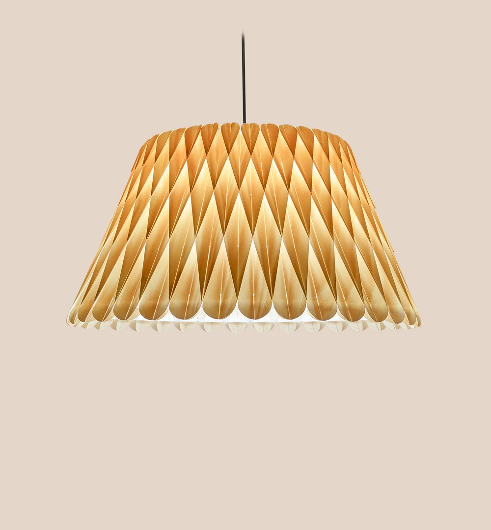 Lola Suspension Natural Beech - LZF Lamps on