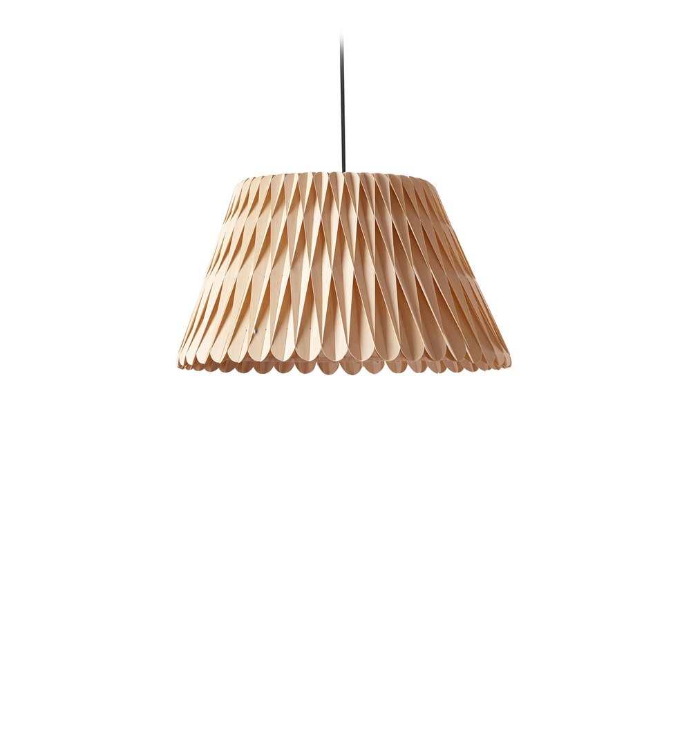 Lola Suspension Natural Beech - LZF Lamps on