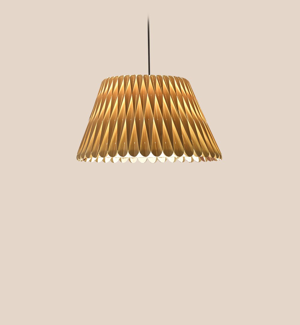 Lola Suspension Natural Beech - LZF Lamps on