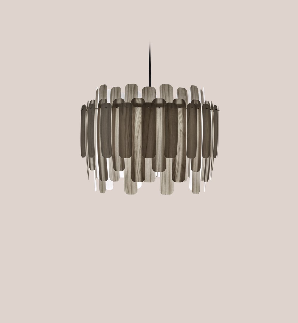 Maruja Suspension Grey - LZF Lamps on