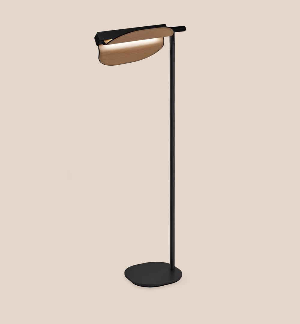 Omma Floor Natural Beech - LZF Lamps on