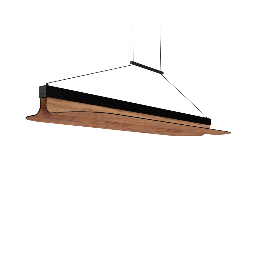 Omma 1 Long Leaf Suspension Natural Cherry - LZF Lamps on