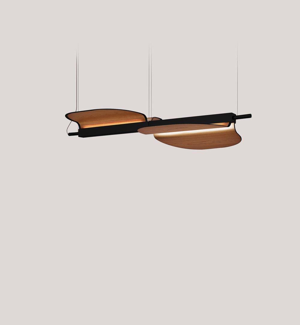 Omma Suspension Natural Cherry - LZF Lamps on