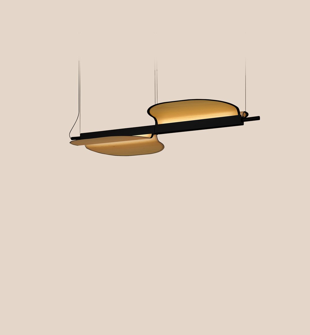 Omma Suspension Natural Beech - LZF Lamps on