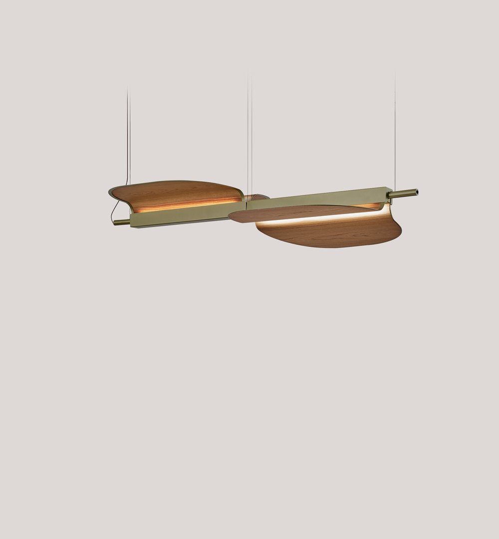 Omma Suspension Natural Cherry - LZF Lamps on