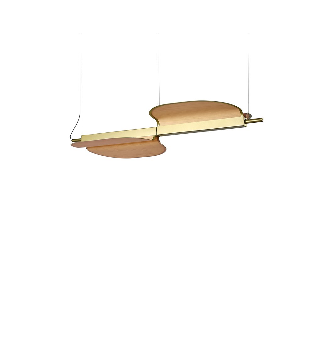 Omma Suspension Natural Beech - LZF Lamps on