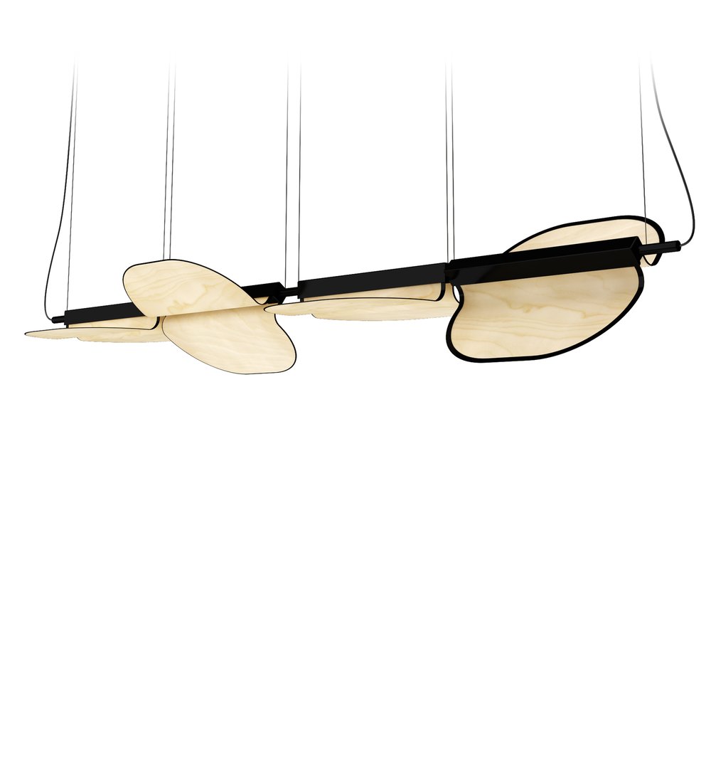 Omma Suspension Natural White - LZF Lamps on