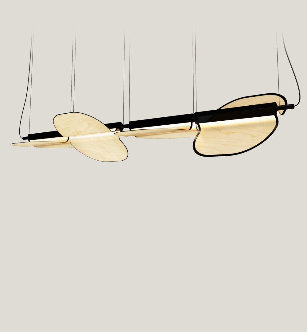 Omma Suspension Natural White - LZF Lamps on