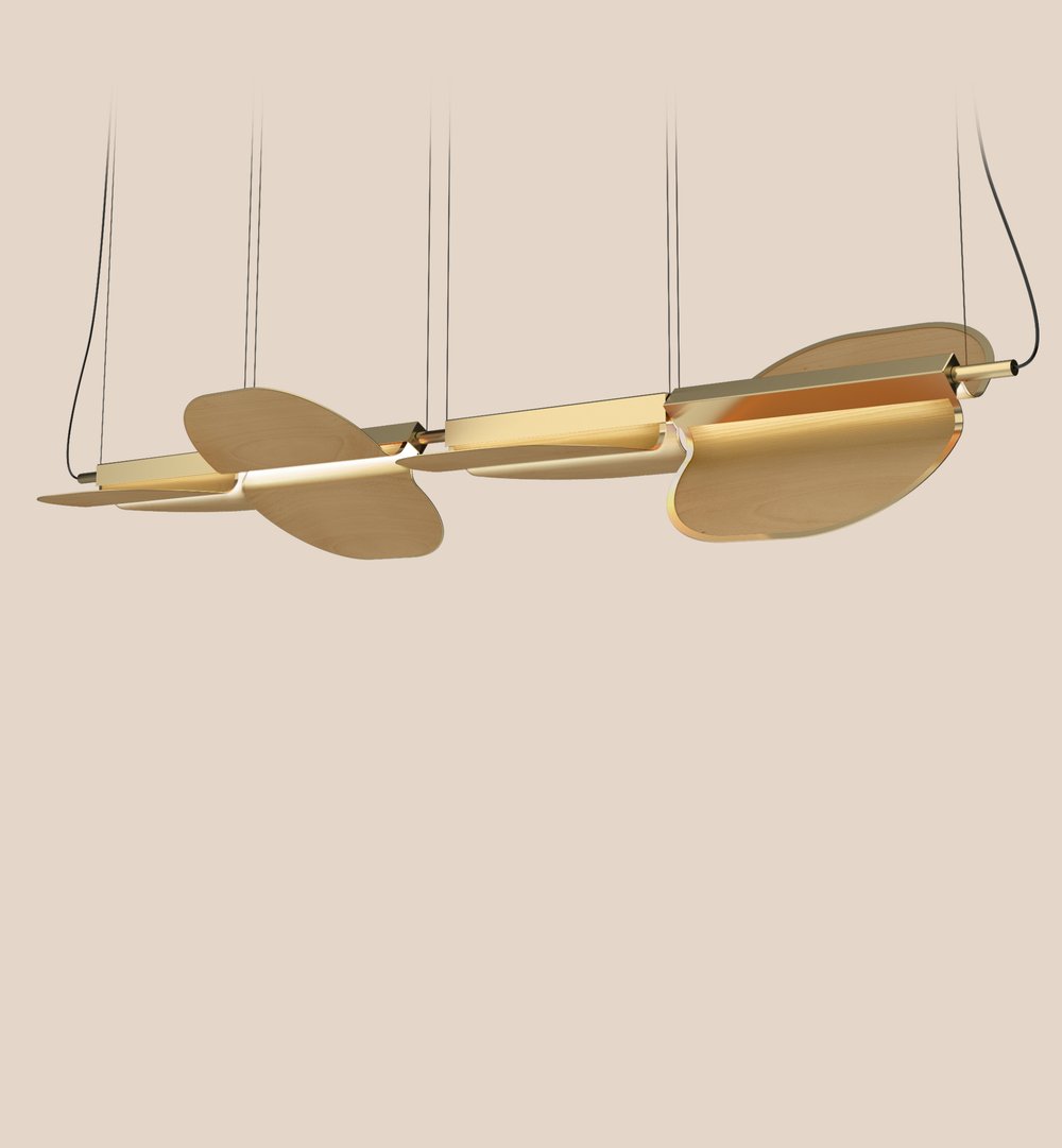 Omma Suspension Natural Cherry - LZF Lamps on