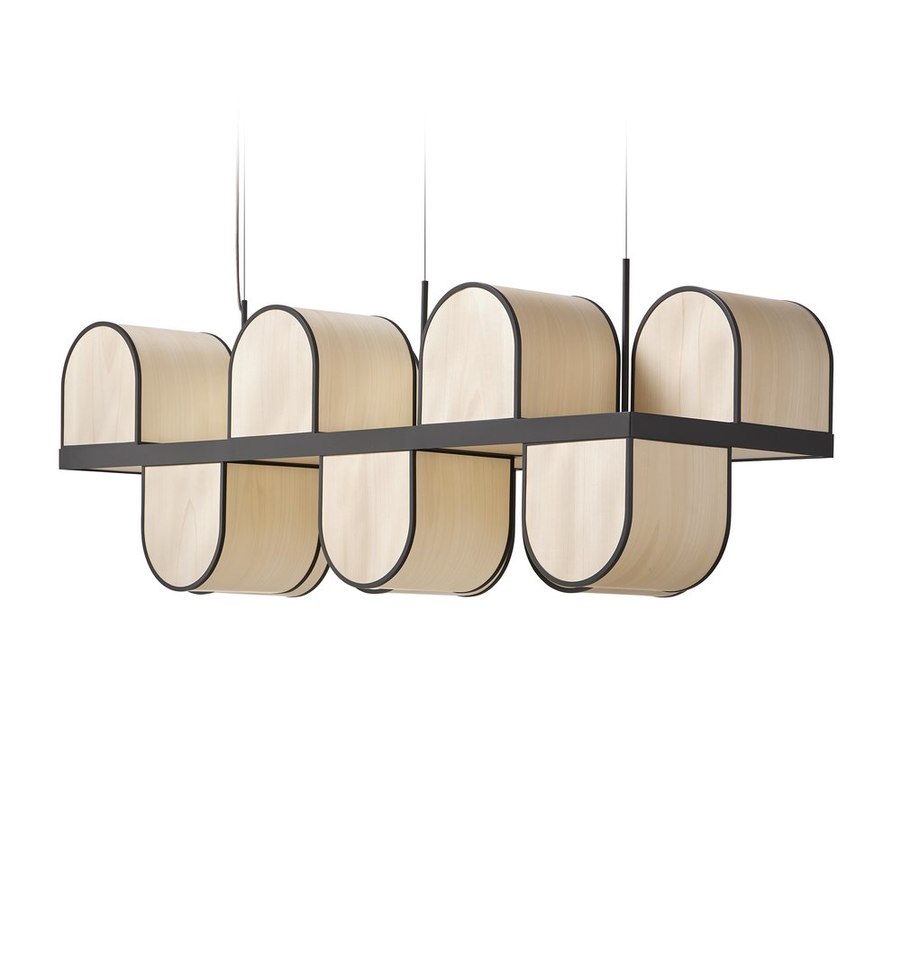 Osca Large Suspension Natural White - LZF Lamps on