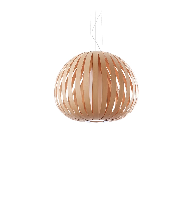 Poppy Suspension Natural Beech - LZF Lamps on