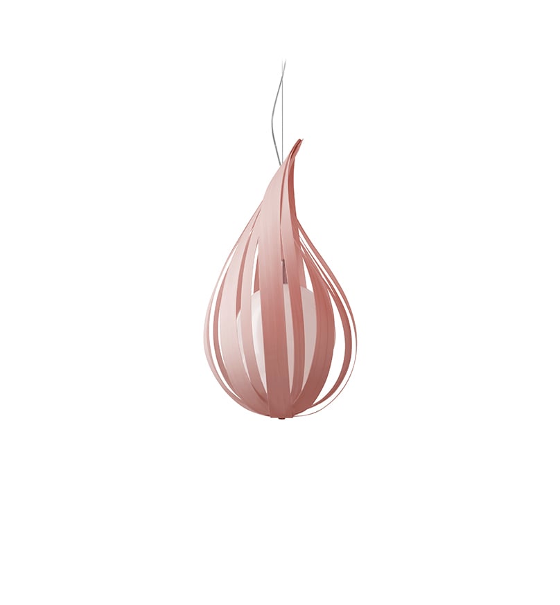 Raindrop Suspension Pale Rose - LZF Lamps on