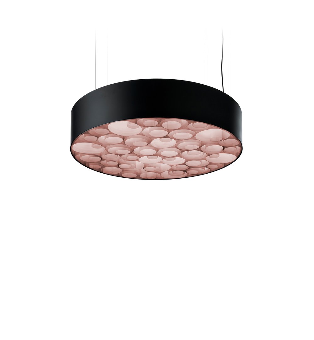 Spiro Suspension Pale Rose - LZF Lamps on