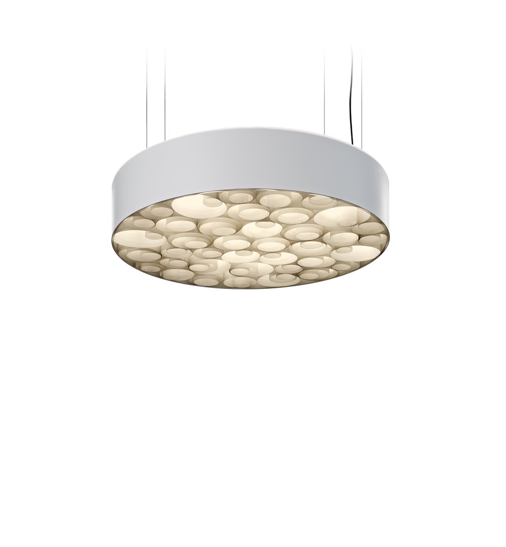 Spiro Suspension Ivory White - LZF Lamps on