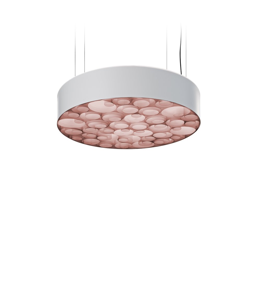 Spiro Suspension Pale Rose - LZF Lamps on