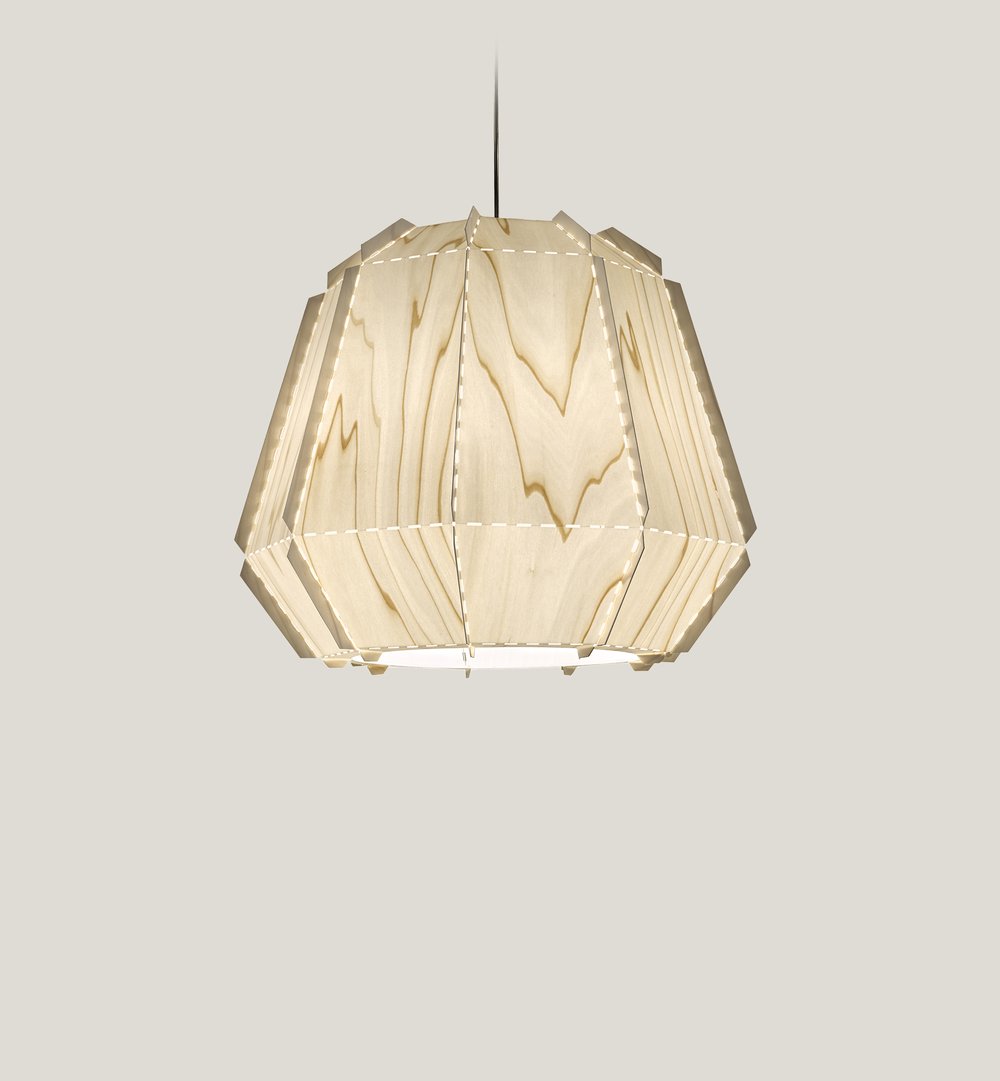 Stitches Bamako Suspension Ivory White - LZF Lamps on