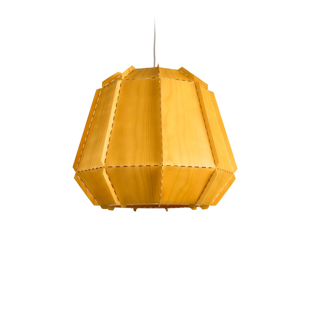 Stitches Bamako Suspension Yellow - LZF Lamps on