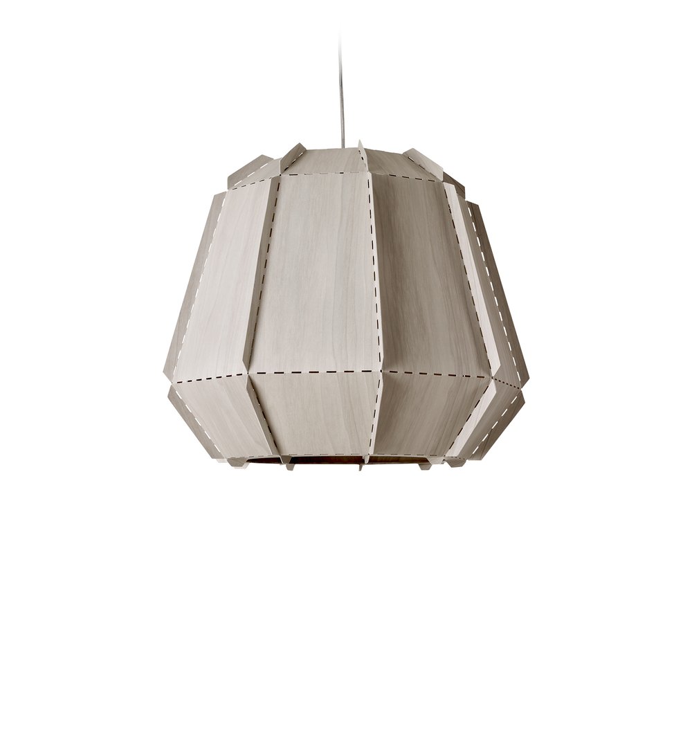 Stitches Bamako Suspension Grey - LZF Lamps on