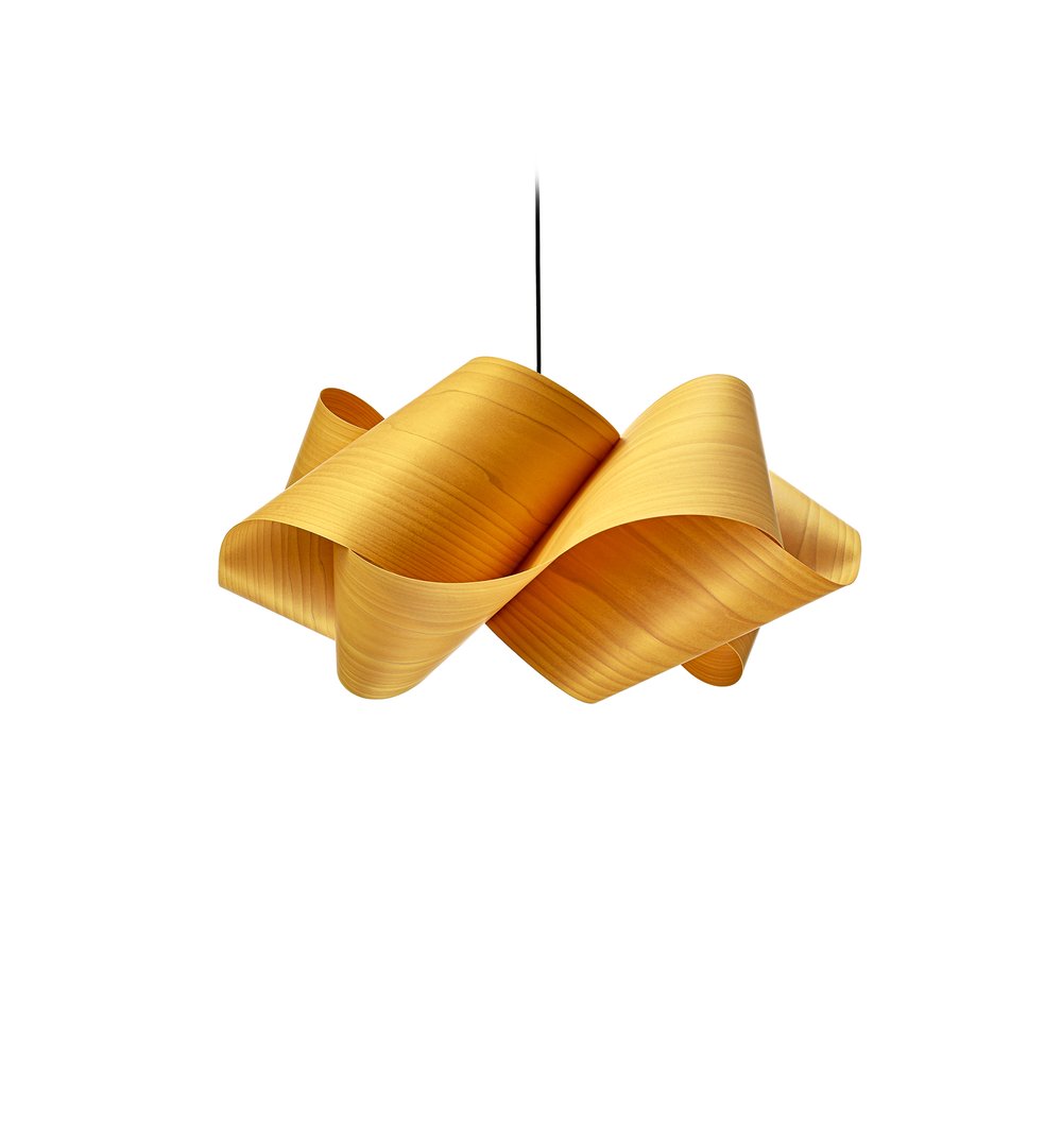 Swirl Suspension Yellow - LZF Lamps on