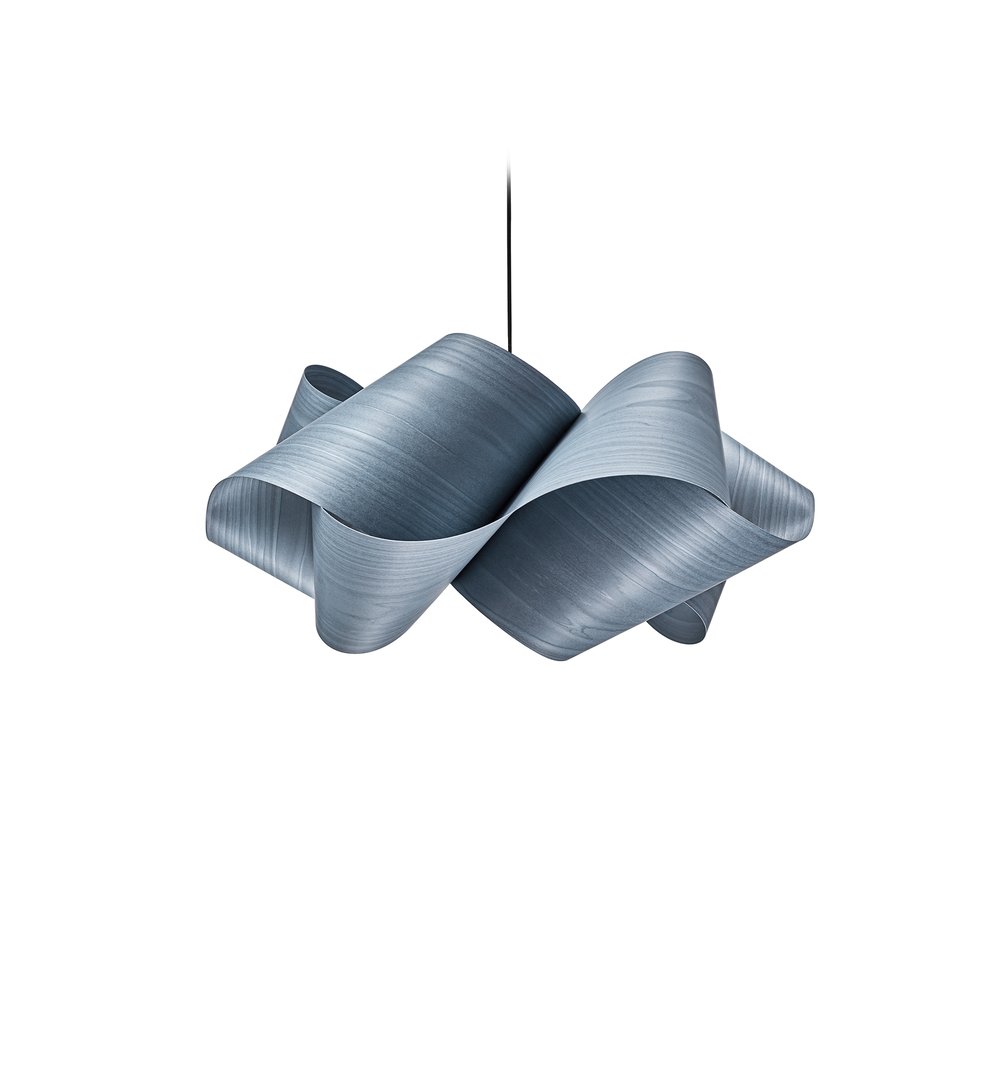 Swirl Suspension Blue - LZF Lamps on