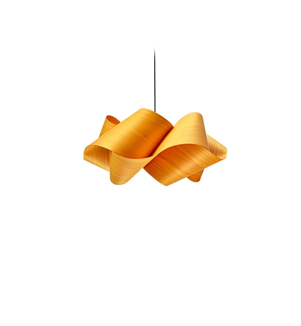 Swirl Suspension Yellow - LZF Lamps on