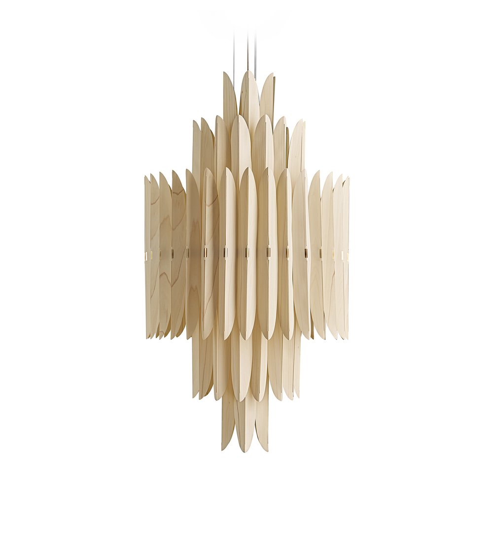 Voliere Suspension Natural White - LZF Lamps on